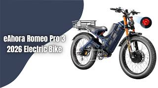 eAhora Romeo Pro 3 Review | 5000W 50MPH Beast Electric Bike!