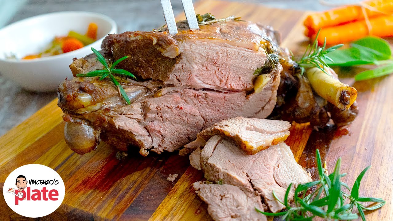 Slow Cooked Leg of Lamb | How to Make Roast Leg of Lamb | Vincenzo