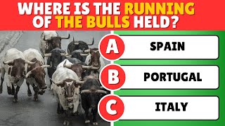 🌍 Guess the European Tradition! | Can You Master This Culture Quiz? 🇪🇸 European Trivia Challenge screenshot 1