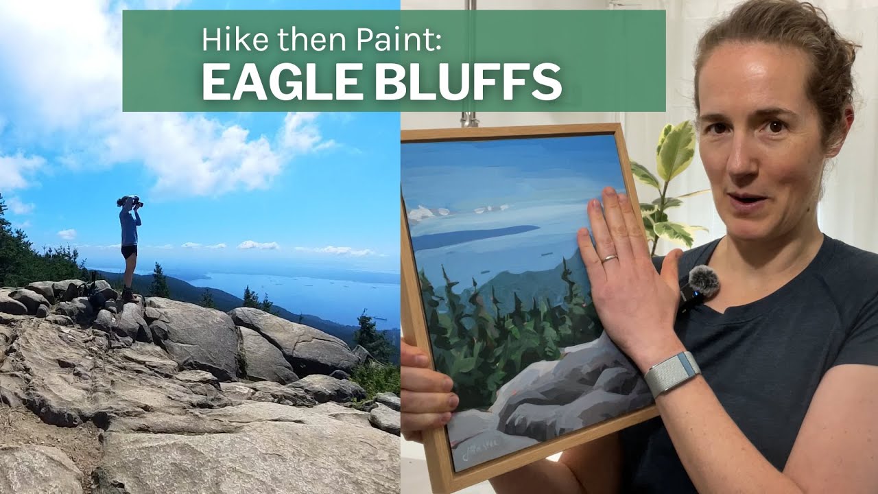 Hike then Paint: Eagle Bluffs in West Vancouver