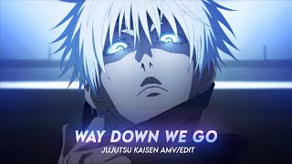 Way Down We Go Gojo Jujutsu Kaisen Amvedit 6Ft3 Remake