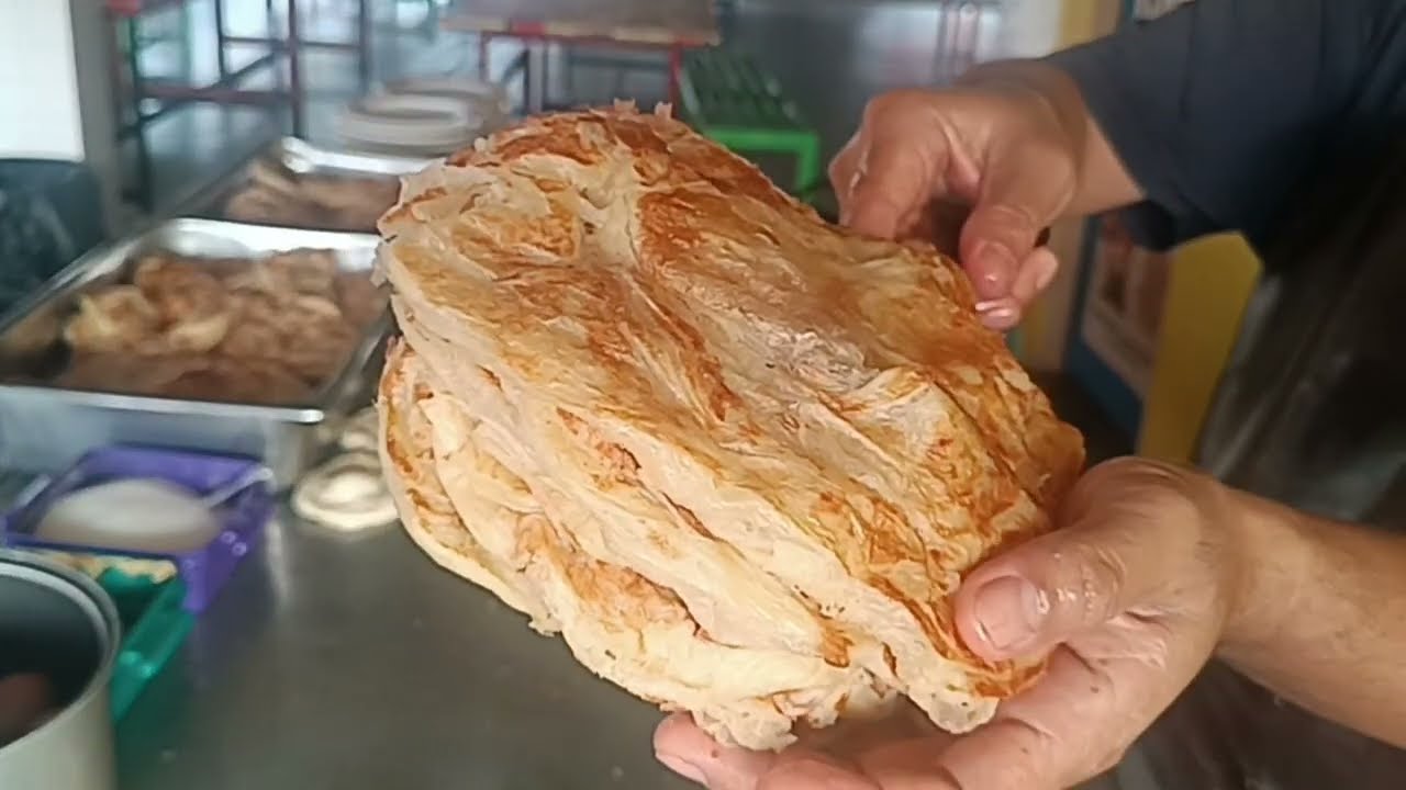 ROTI CANAI PALING BEST SEDAP SARAPAN PAGI 