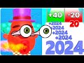 Sandwich Runner vs. Number Run Race : تحدي تجاوز أصعب الحلقات لل - android gameplay