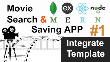 Integrate Movie Search Template in React JS - Movie Search & Saving App in  React JS #1