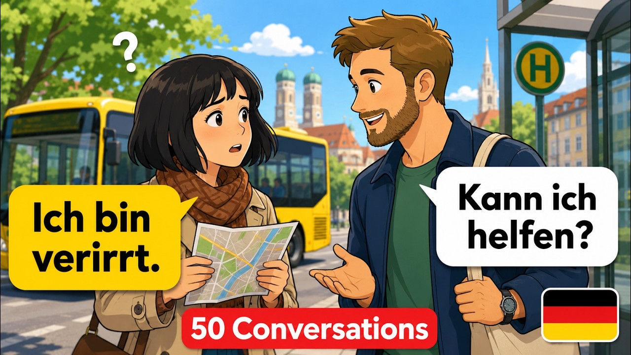 German Dialogs 50 Simple German Conversations for Beginners: Real German Dialogues (A1 ...