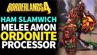 Melee Amon VS UVH6 Ordonite Processor - Ham Slamwich - Borderlands 4