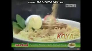 Iklan Sarimi Soto Koya - Gurihnya Koya (15s) (2010) @ Trans 7, ANTV, Indosiar, RCTI, & SCTV