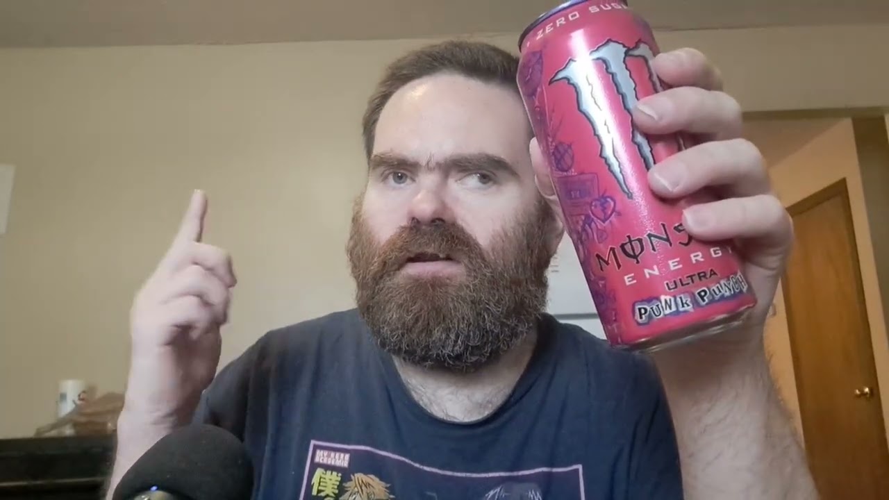 Обзор энергетического напитка Monster Ultra Punk Punch | Отдельное спасибо @ChrisFrezza