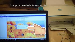 HP Deskjet Ink Advantage 2675 como escanear - YouTube