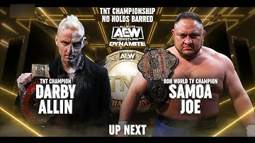Darby Allin Vs Samoa Joe