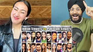 Indian Reaction to Battle of Voice Real Voice Without Autotune Indian Singers vs Pakistani Singers