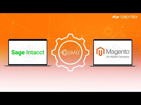 Cape skyld en lille GUMU™ for Sage Intacct - Magento Integration - YouTube