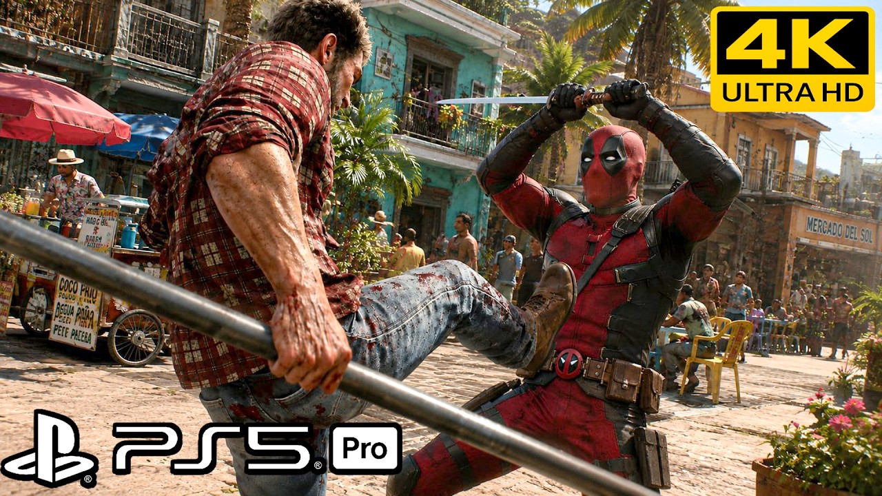 Marvel's Wolverine New Gameplay 4K 60FPS (No Commentary)