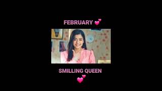 Types Of Girls In Rashmika Version😍 Month Wise🥰