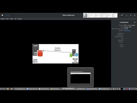 Moodle Autenticacion con openLDAP