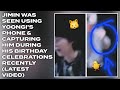 Jimin Wurde Kürzlich Dabei Beobachtet Wie Er Yoongis Handy Benutzte Und Ihn Während Seiner Geb
