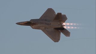 EAA AirVenture 2019 - F-22 Raptor Demonstration