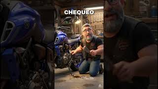 Una cadena lubricada y niveles al día no son solo mecánica ¡son seguridad! #motovlog #yamaha