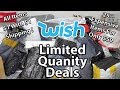 Limited Quantity Deals WISH Haul | $1 With $1 Shipping | First Version Of The Deals