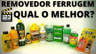 CONVERTEDOR E REMOVEDOR DE FERRUGEM TESTAMOS FERROX, OXMIL, DURATTO, VONDER, PCF, VEDACIT, CONVERT..