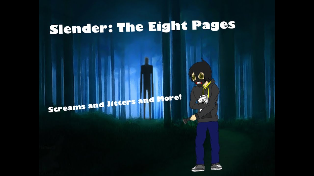 AnonymousDrew plays: Slender: The Eight Pages | The Slenderman, Screams and Jitters