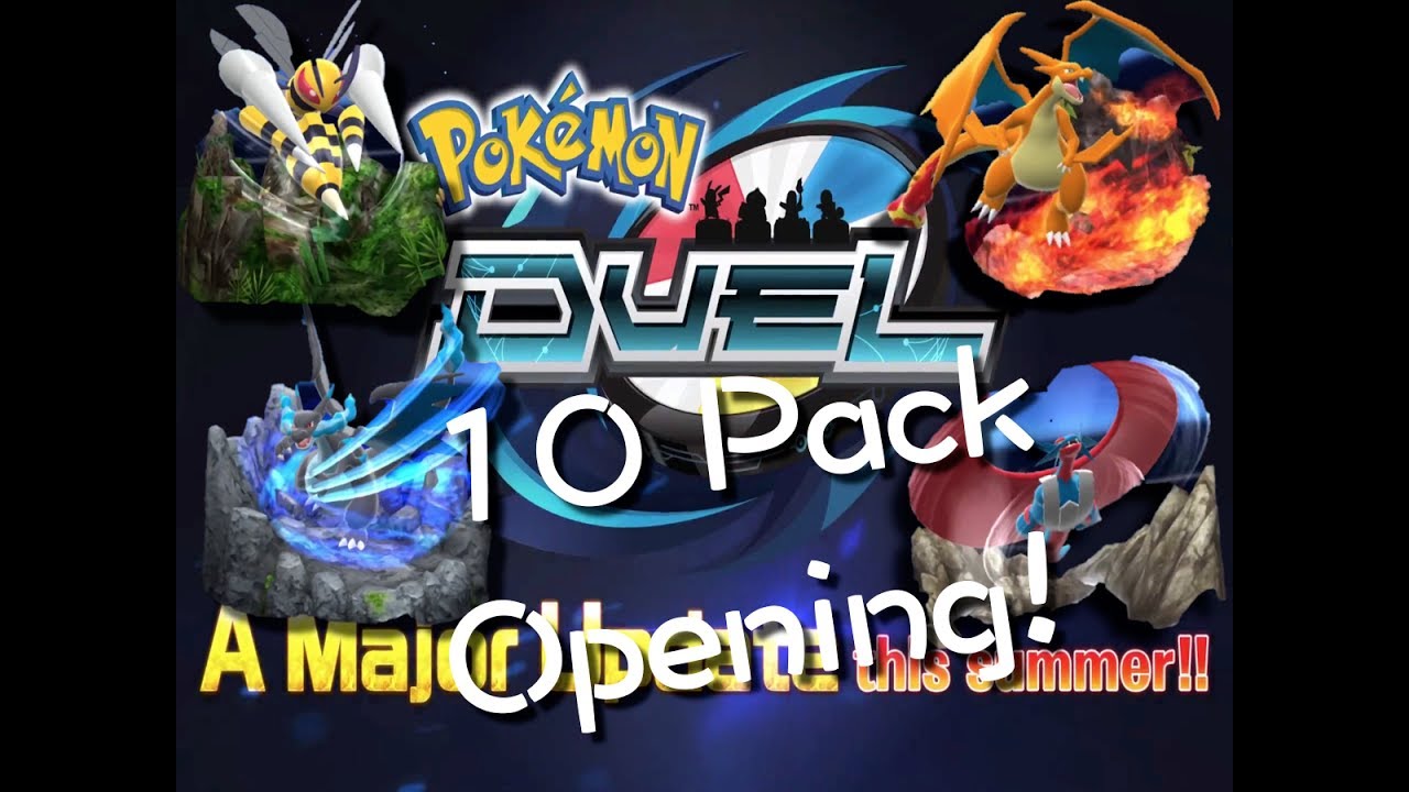 Special 10 Pack + Quad Boosters OPENING! Pokémon Duel Ver 4.0