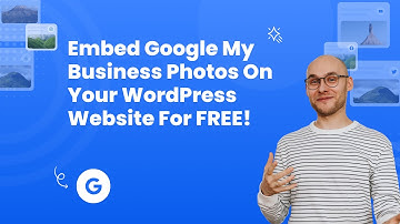How to embed Google my business photos on WordPress?