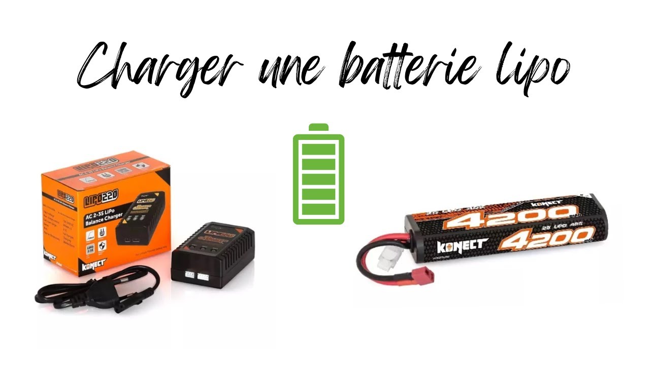🔋 Comment charger une batterie Lipo ou NIMH XtremRC.com 🔋 - YouTube
