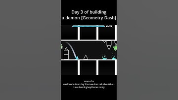 Day 3 of building a demon in #geometrydash | #vocaloid #hatsunemiku