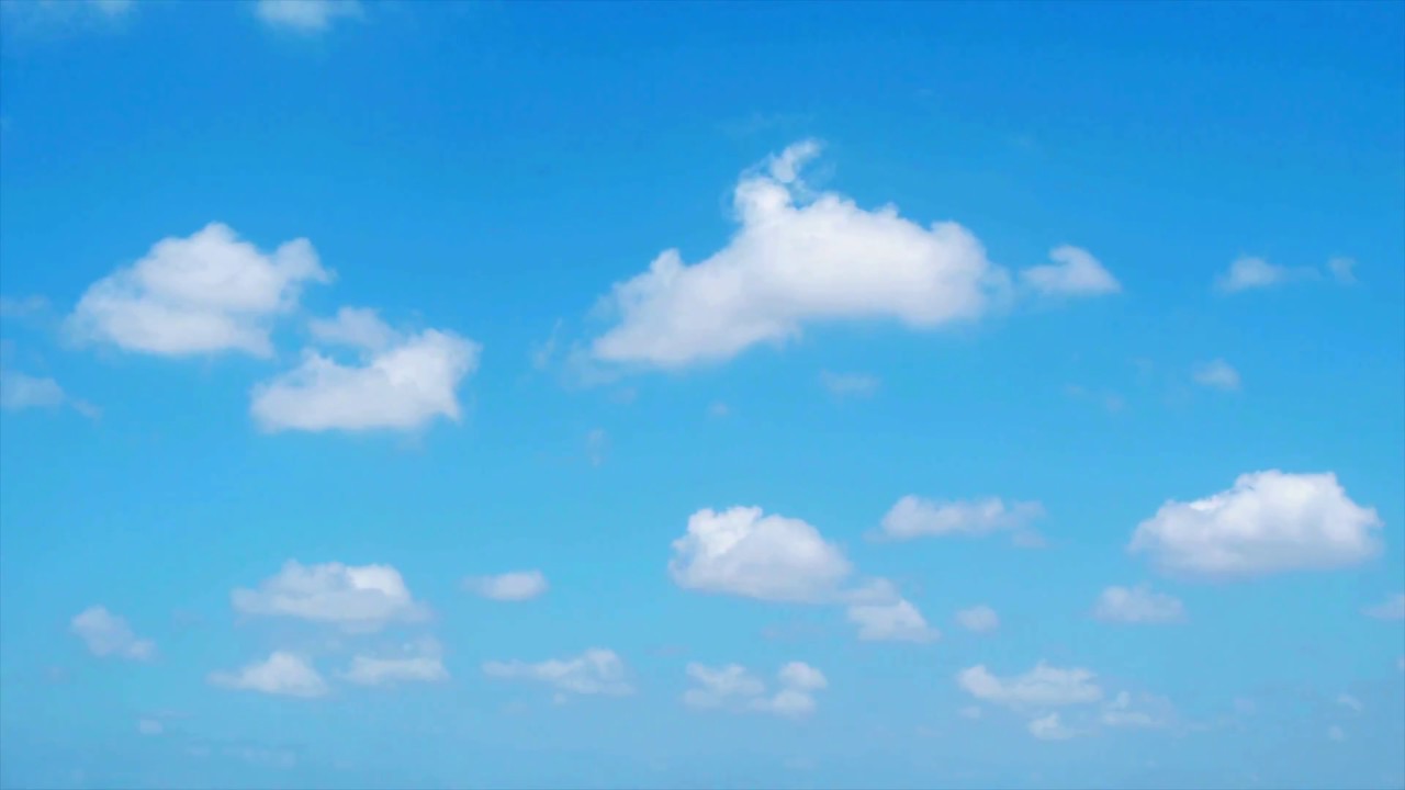 Summer Sky 4k Timelapse Youtube