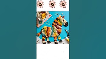 pulses and grain craft ideas #art #craft #trendingshorts #viralshorts #bestoutofwaste  #craftdrawing