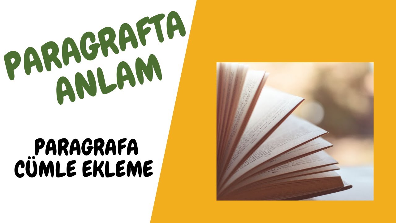 Paragrafa Cümle Ekleme