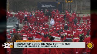 Sign up now open for the YMCA of Greater Flint Santa Run