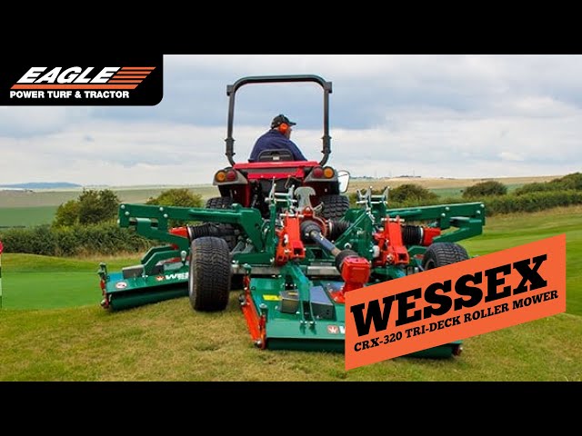 Wessez CRX-320 Tri-Deck Roller Mower | Eagle Power Turf & Tractor class=