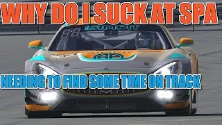 Why Do I Suck at Spa 2  - Off The Pace And Needing Speed - Accuforce 2.0 Wheel/ Fanatec Pedals
