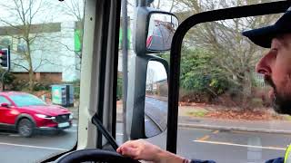 B&Q Roundabout from Town going straight ahead - Northampton HGV Test Route Advice by LGV Trainers Ltd 775 views 3 months ago 1 minute