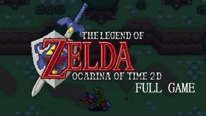 2023 Ocarina of Time gets a 2D Makeover 2D Concept - butabedno