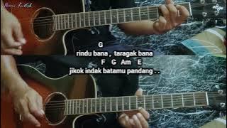 FAUZANA - CIINAN BANA - Mans Kustik - Gitar Cover Instrumen Lirik Dan Chord Gitar