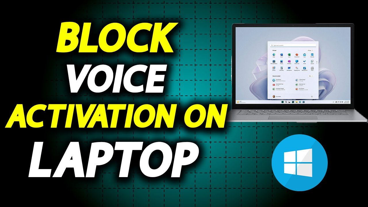 How To Block Voice Activation In Laptop - How To Easily - YouTube