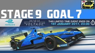 Real Racing 3 High Voltage Formula E Stage 9 Goal 7 Renault SRT-01E RR3