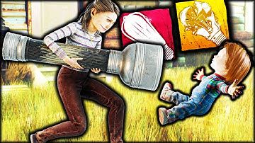 MAKING KILLERS GO INSANE WITH THIS FLASHLIGHT!