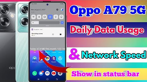 oppo a79 5g network speed setting | oppo a79 5g internet speed meter