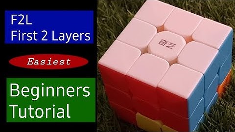 😍The Easiest F2L tutorial ever for beginners- Learn Rubik’s Cube F2L |  Rubik’s Cube f2l