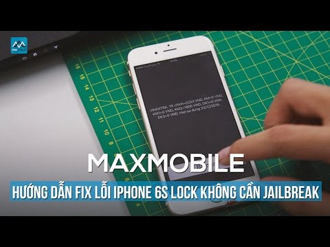 Hướng dẫn fix lỗi iPhone 6S lock iOS 9.3 không cần Jailbreak