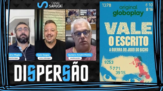 Vale o Escrito', série sobre o jogo do bicho no Rio de Janeiro