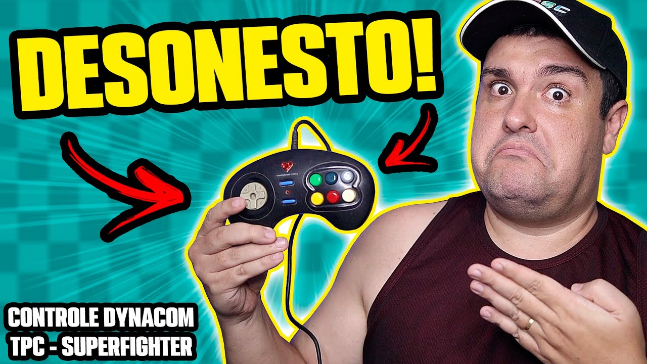 O CONTROLE da TRAPAÇA pro MEGA DRIVE que VOCÊ NÃO CONHECIA!