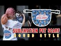 Sublimation Pet Round Scarf