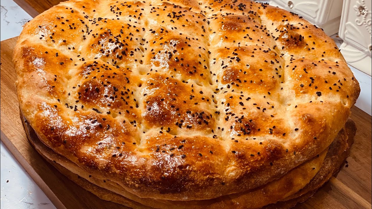 طرز تهیه نان داشی نرم عالی و خوشمزه Afghan bread/ naan recipe #bread # ...