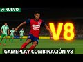 🔥 Nuevo Gameplay Combinación V8 | Realismo Total en PES 2021 &amp; Football Life 2025 ⚽