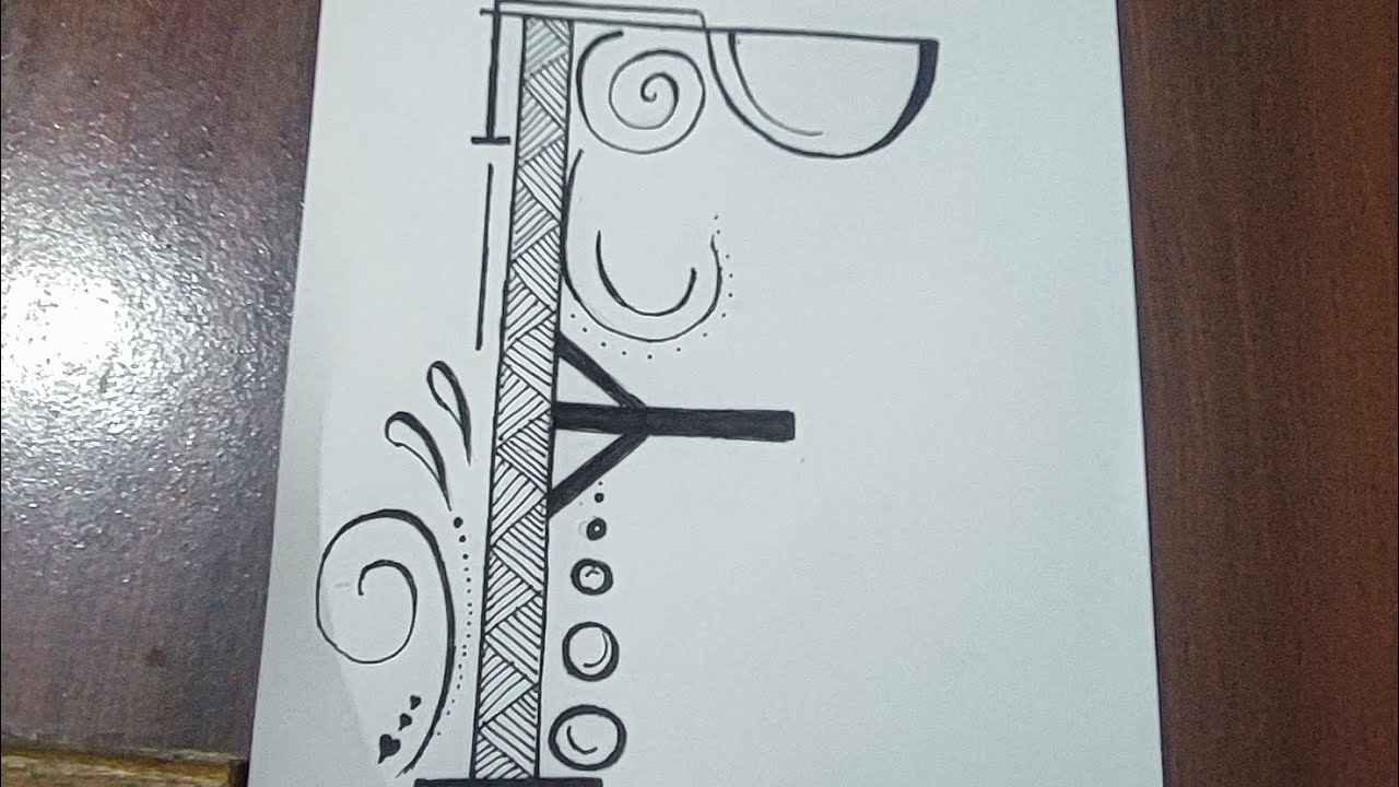 Beautiful and creative alphabet 'F'😍 #creativity #sonicreative 🦋 # ...